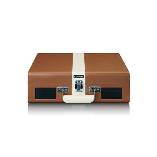 Classic Phono by Lenco TT-120 Platine à Disque avec Batterie intégrée Bluetooth 33, 45, 78 RPM – Entraînement par… - Les Beatles, Paul McCartney, John Lennon, RIngo Starr, George Harrison Classic Phono by Lenco TT-120 Platine à Disque avec Batterie intégrée Bluetooth 33, 45, 78 RPM - Entraînement par… – Image 5