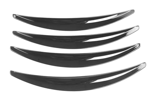 Guardabarros delantero trasero para Tesla Model 3 negro (juego de 4 unidades)