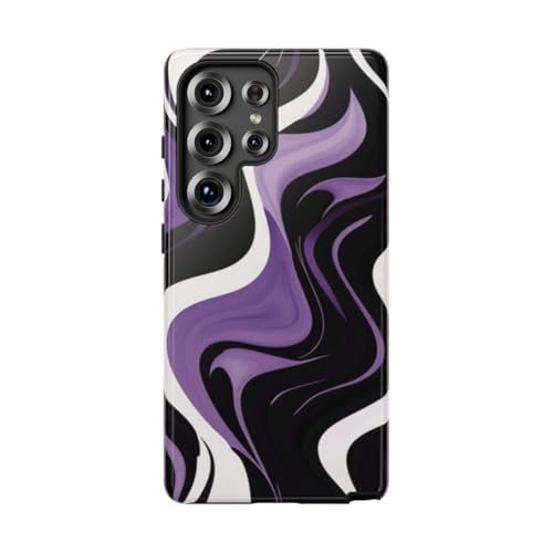 Coque Samsung S25 Ultra au motif abstrait violet pour sublimer votre quotidien