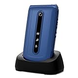 5.Bequemes Aufladen: Das Seniorenhandy verfügt über eine Basisstation zum Aufladen, die durch einfaches Einsetzen aufgeladen werden kann. Dadurch wird das Problem des Aufladens bei älteren Menschen gelöst. Und es hat die Funktionen von Kamera, Bluetooth, Taschenlampe, Wecker, Taschenrechner und UKW-Radio.