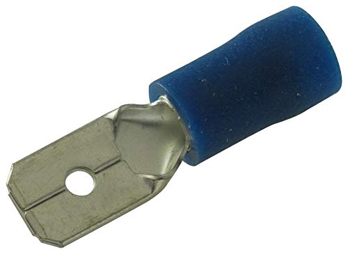 MULTICOMP PRO - MDD2-250 - Blade Terminal, 16 AWG, 2 mm² MDD Series 14 AWG Blue Vinyl-6pack