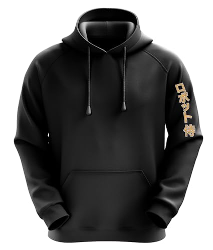 Image of fanideaz Mens Cotton Anime Sleeve Printed Hooded Sweatshrits for Men