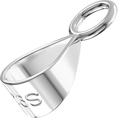 (Vertical Open Ring) 1 Pcs, Silver