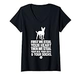 Camiseta desordenada Rat Terrier Mom