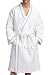 Men's Terry Cloth Bath Robe - Milano (Natural White, Large/X-Large) Luxury Bathrobes for Him MB0102-NWH-LXL