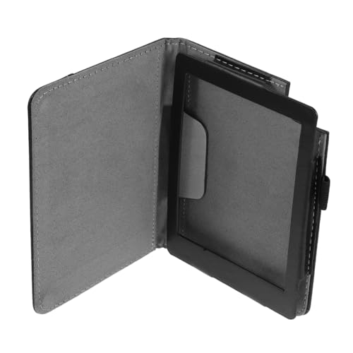 Funda de cuero artificial para e-book carcasa duradera con botones