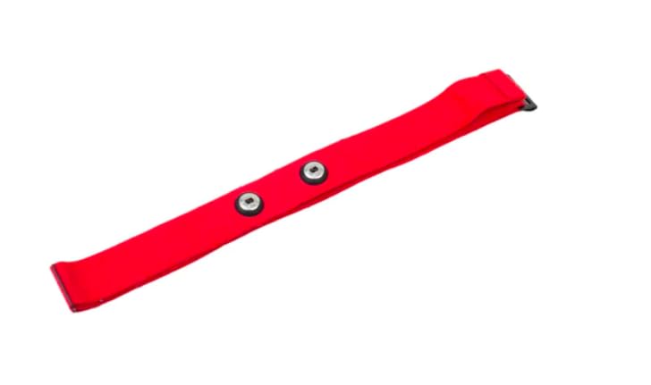 Frontier X Replacement Heart Rate Chest Strap, Compatible with Frontier X2 Wahoo Tickr Polar Garmin HRM Coospo - Heart Rate Monitor Strap Replacement (Red, Medium)