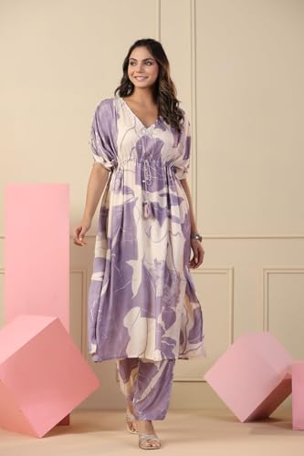 Image of ANNI DESIGNER Cotton Blend Women Co-Ord Set