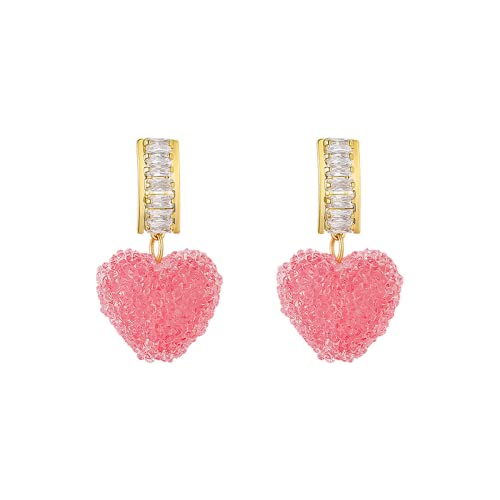 Boucles d'oreilles anti-allergie en argent S925 plaqué or pour lobes sensibles