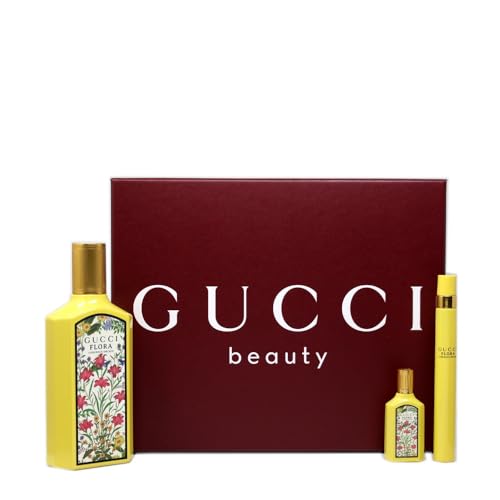 Flora By Gucci by Gucci - Juego de regalo unisex de 3 piezas,...