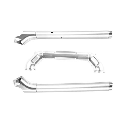 Guidon CNC Kawasaki Z900RS en aluminium de haute précision anodisé Silver