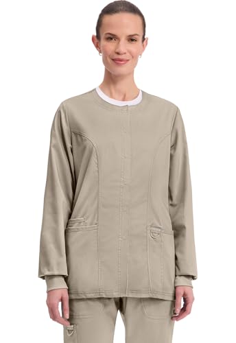 Cherokee Revolution Women's Snap Front Warm-up Jacket