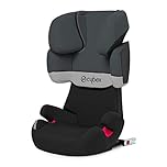 CYBEX Silver Asiento de coche Solution X-Fix, adecuado para coches con o sin Isofix, grupos 2/3 (15 a 36 kg), de 3 años a aproximadamente 12 años, Grey Rabbit, gris oscuro