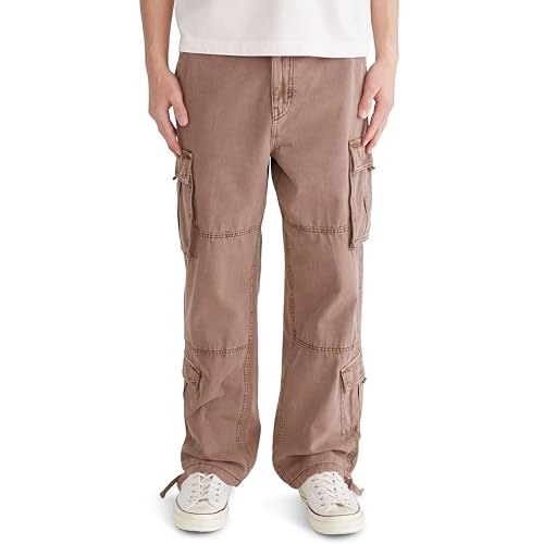 Baggy Cargo Pants, Pine BARK, L