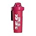 Produktbild GA Shaker+® 2.0 Die 7in1 Original Trinkflasche/Wasserflasche mit Protein Shaker Funktion, 1L (I´m not here to talk Pink)