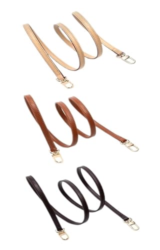 Sangle de sac à main en cuir de qualité supérieure avec boucles dorées