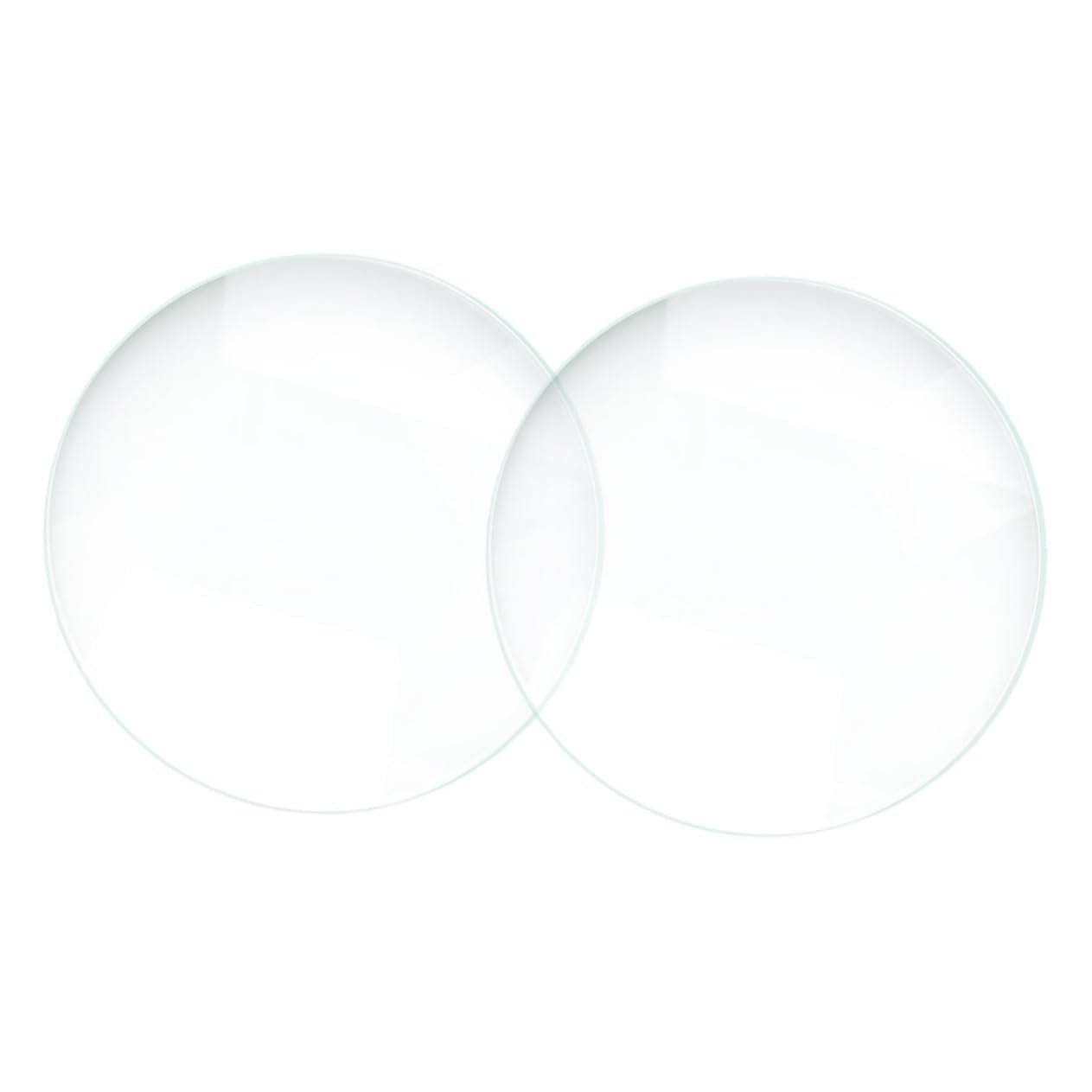 Holibanna Double Convex Lens Optical Glass Precision Magnifying Lenses for Educational Experimental Purposes