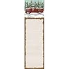Primitives By Kathy Holiday Themed Red Truck With Hay Decorative List Pad
