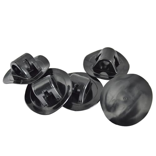 Lily Brown 2pcs Stable Boats Motor Clip Waterpoof Buckles Motor Brackets for Inflatable Watercrafts Secure Fastening Boats Propellers Plugs Buckles - Thumbnail 4