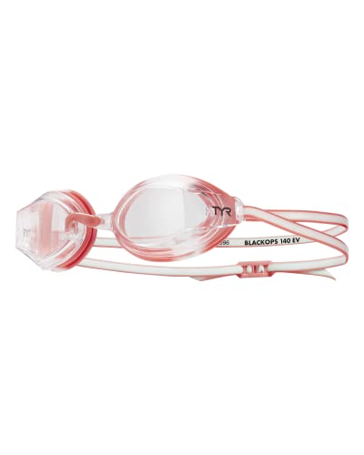Image of TYR Womens Black Ops 140 EV Goggles - Competition Swim Goggles | Contoured Low-Profile Fit | 140 Peripheral Vision | Durafit Silicone Gaskets | Anti-Fog | 4 Nosebridges | UVA /UVB