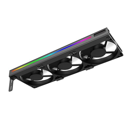 Ventilador de refrigeración silencioso RGB accesorio de PC video