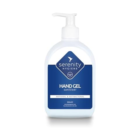 Serenity Hygiene Alcohol-Free Hand Sanitiser Gel Cover