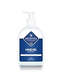 Hand Sanitiser Gel - Unscented and Alcohol-Free Hand Sanitising Formula - Great for Schools, Hospitals, Home & Office - Manufactured in the UK - 500ml Hand Sanitizer Pack of 1
