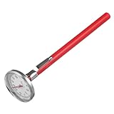 FELTECHELECTR Car Air Conditioning Thermometer Mechanical Battery-Free Small Temperature Gauge for Vehicle Dashboard and Home Decoration 5.90X1.77X1.18In