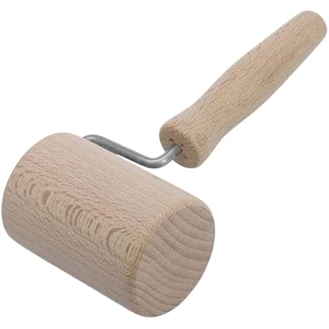 teemando® Teigrolle für Backblech Ecken, zylindrischer Eckenroller für gleichmäßiges ausrollen an den Kanten Cover