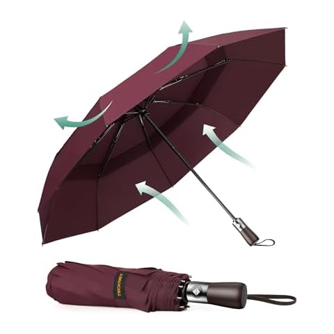 TECKNET Windproof Compact Travel Umbrella Cover