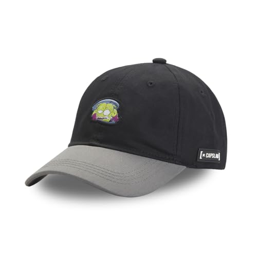 Capslab King Nikochan Dr. Slump Black Unstructured Strapback Cap - One-Size