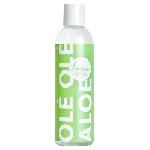 Loovara Lubricant Gel Olé 250 ml, Water-Based - with Aloe Vera - pH-Optimized - Compatible with Condoms - Vegan - Dermatologically Tested