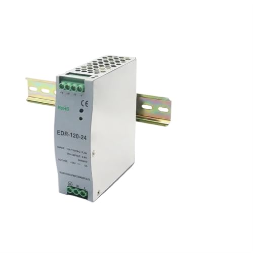 Transformateur sortie unique 24V EDR-120 protection surcharge active