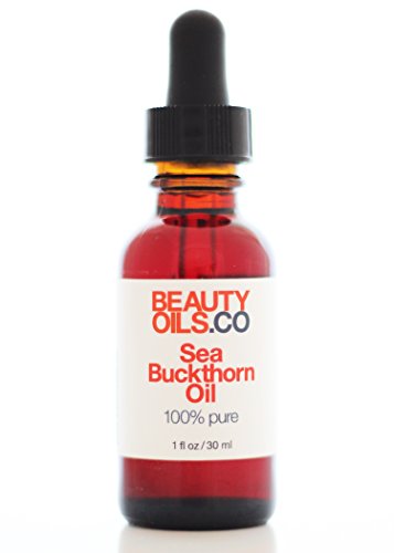 Sea Buckthorn Berry Oil - 100% Pure Cold Pressed - Nourishing Dry Skin, Scar & Acne Skincare Treatment (1 fl oz)