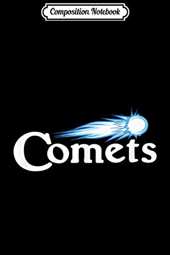Composition Notebook: Go Comets Football Baseball Basketball Cheer Team Fan Spirit Journal/Notebook Blank Lined Ruled 6x9 100 Pages