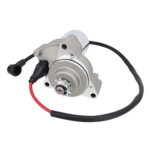 Image of 3 Bolt Starter Motor & Solenoid Relay for 50cc 70 cc 90cc 100 cc 110cc 125 cc ATV Dirt Bikes Go Karts Chinese Pit Bike Quad 4 Wheelers Dune Buggy Sandrail SSR Roketa Taotao Jonway SunL