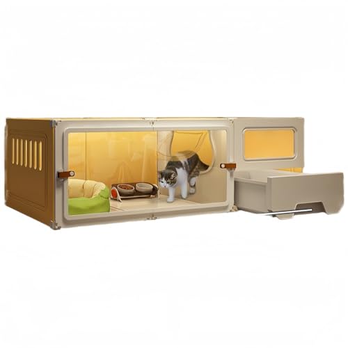 TVTKE�L�P�[�W ���� �|�[�^�u�� �����p�g�C���t�� ��^DIY�L�t�F���X �ʋC���ǍD �L�p�g�C���t�� 1-3�C�̔L�ɍœK�ȉ^���ꏊ (�C�G���[,1�K 105×45×35cm)