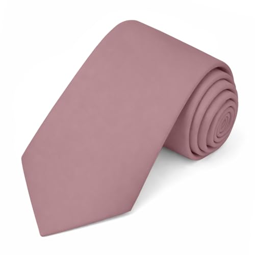 Image of Jacob Alexander Men's Extra Long Solid Color Tie