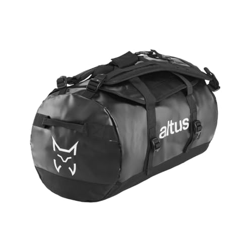 Petate 90L | Altus | Mochilas de Viaje | Negro | Adulto | Unisex