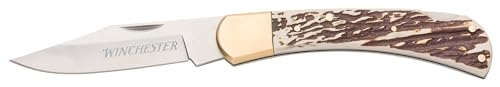 Winchester Knives SM STAG LOCK BACK KNIFE