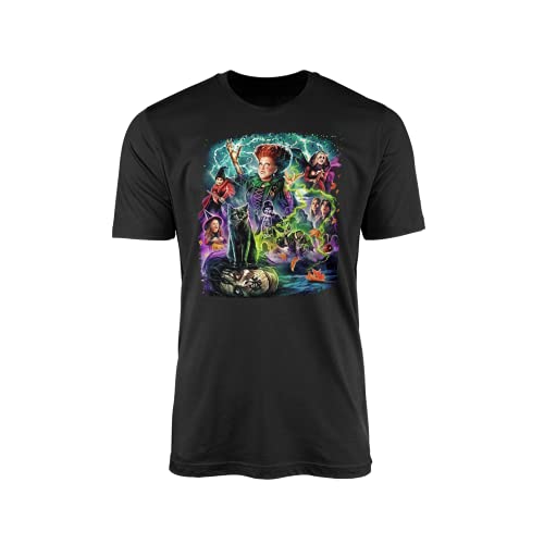 T-shirt Hocus Pocus d'Halloween en pur coton peigné haute densité premium
