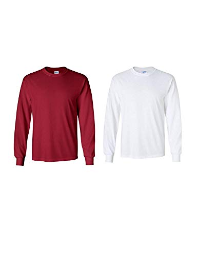 Image of Gildan Men's Ultra Cotton Long Sleeve T-shirt, Style G2400