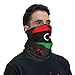 Funny Text Libya Flag Neck Gaiter Shield Scarf Fashion Balaclava Headwear Bandana Face Mask Seamless For Men Women Motorcycle