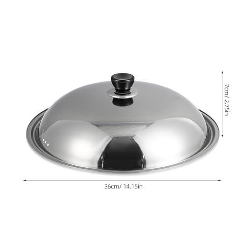 Tapa de olla de acero inoxidable para evitar salpicaduras molestas en la cocina 3