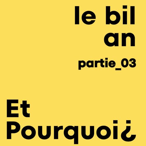 Page de couverture de le bilan (partie 3/4)