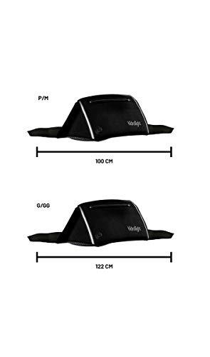 POCHETE TRIATHLON HIDROLIGHT - PRETO/ROSA Tamanho:G/GG