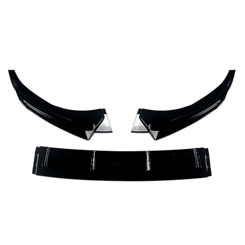 Lame de spoiler avant pour A3 8Y S-L 2025 splitter bas de pare-chocs noir brillant