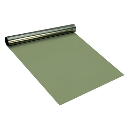 Película espejo para ventana 19.6" x 196.8" tono oliva miniatura 5