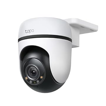 TP-Link Tapo C510W Telecamera WiFi Esterno QHD 2K, 360° Visuale, Visione Notturna a Colori, Telecamera IP di Sorveglianza, Sensore di Movimento, Impermeável IP65, Audio Bidirecional, Alexa