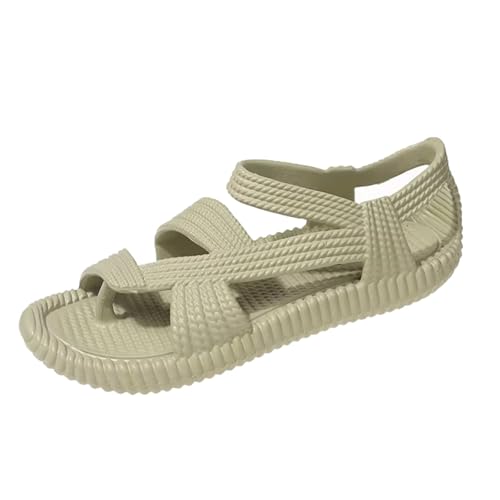 Men Comfy Breathable Resistant Woven EVA Bunion Corrector Sandals, Casual Retro Soft Orthopedic Flat Non-slip Durable Slippers, for Papa Husband, Hallux Valgus, Plantar Fasciitis